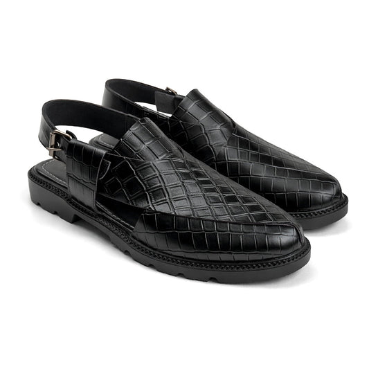HiSole - Black Croc - 5015