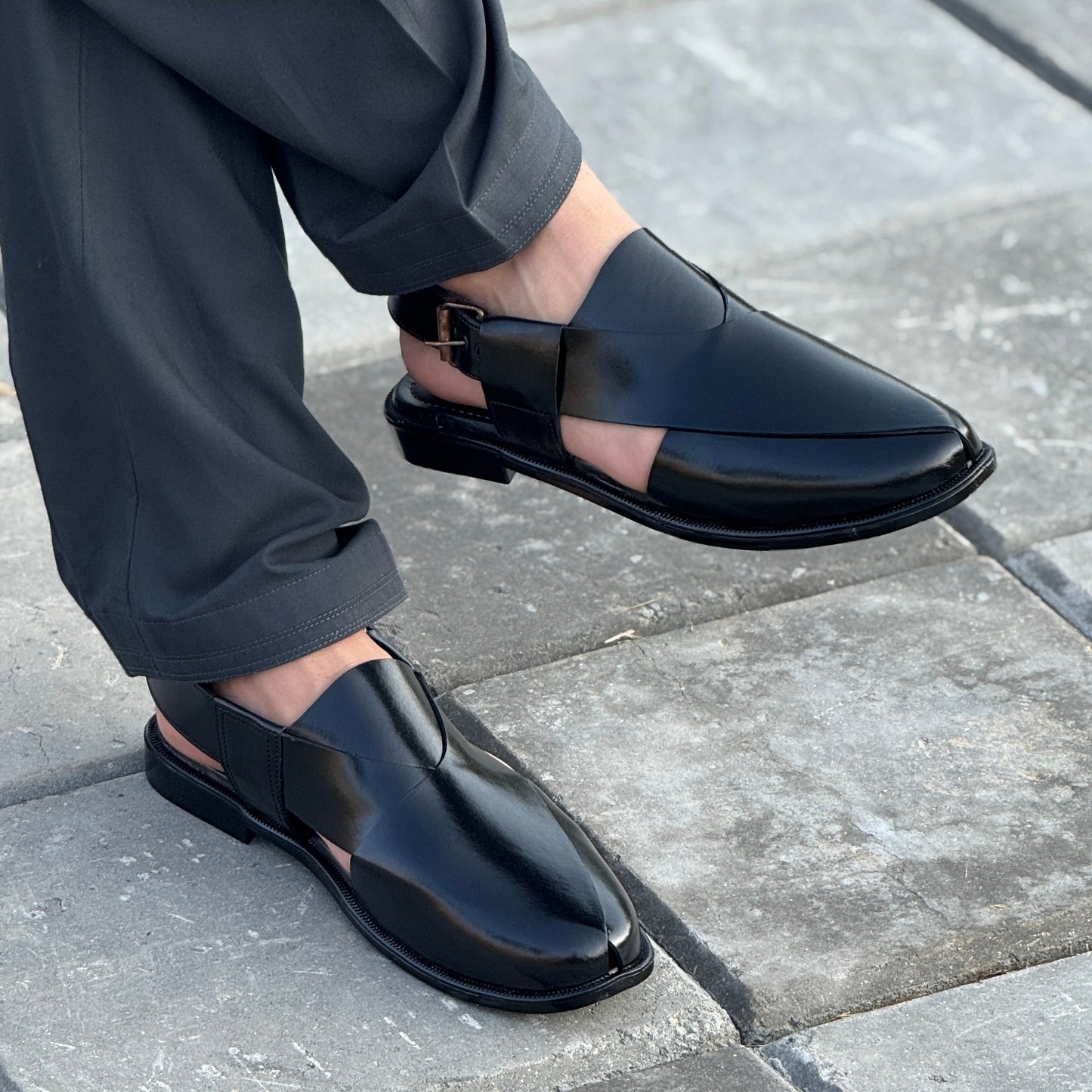 Aura Black Peshawari - 8060