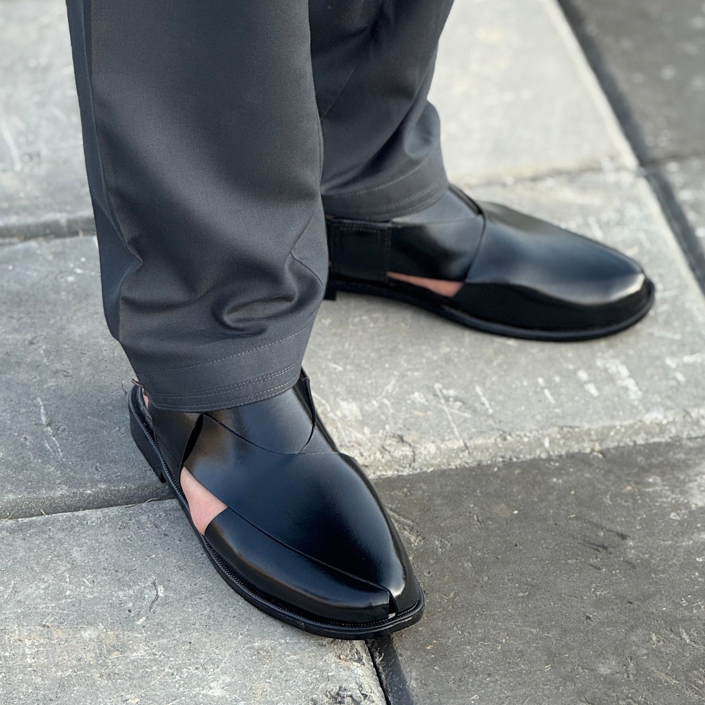Aura Black Peshawari - 8060