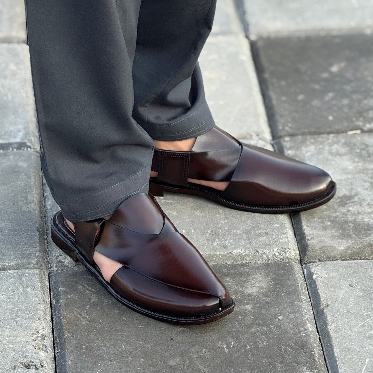Aura Brown Peshawari - 8060